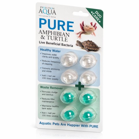 Evolution Aqua PURE Amphibian & Turtle - biologiczne czyszczenie akwarium Evolution