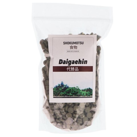 SHOKUMOTSU Daigaehin 75 ml - spirulina i pokarm roślinny w tabletkach SHOKUMOTSU