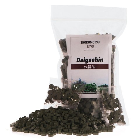 SHOKUMOTSU Daigaehin 75 ml - spirulina i pokarm roślinny w tabletkach SHOKUMOTSU