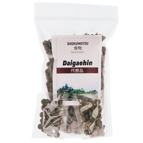 SHOKUMOTSU Daigaehin 75 ml - spirulina i pokarm roślinny w tabletkach SHOKUMOTSU