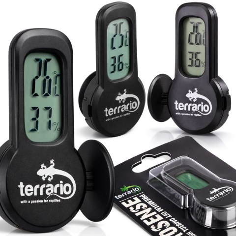 Terrario AeroSense Thermo-Hygrometer - termometr i wilgotnościomierz LCD Terrario