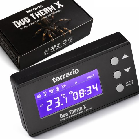 Terrario Duo Therm X - termostat dzień i noc z programatorem czasowym Terrario