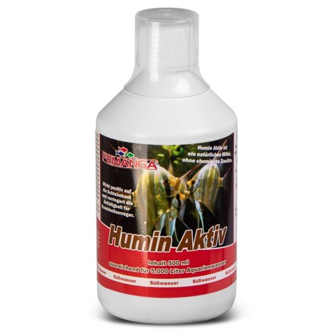 Femanga Humin Aktiv 500ml - preparat wspomagający zdrowie ryb Femanga