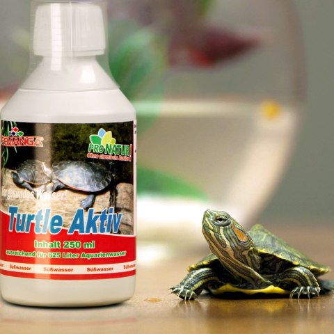 Femanga Turtle Aktiv - czysta i zdrowa woda dla żółwia 250ml Femanga