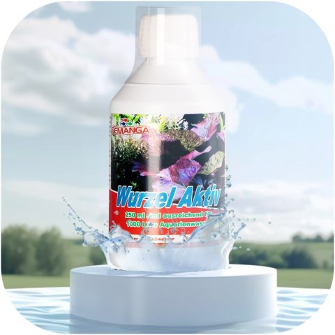 Femanga Wurzel Aktiv 250 ml - preparat na ślimaki w akwarium Femanga