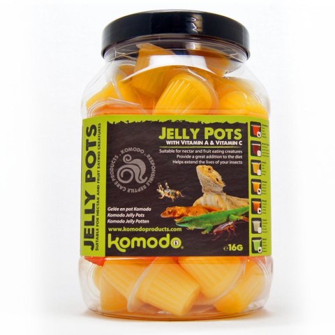 Komodo Jelly Pot Fruit Mix Jar - miks owocowy w żelu 60szt. Komodo
