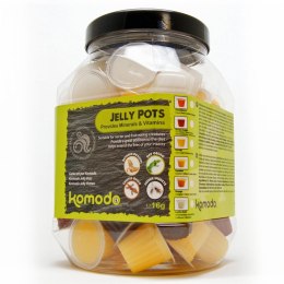 Komodo Jelly Pot Mixed Flavours Jar - miks pokarmów w żelu 60szt. Komodo