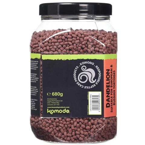 Komodo Tortoise Diet Dandelion 680g - pokarm dla żółwi Komodo