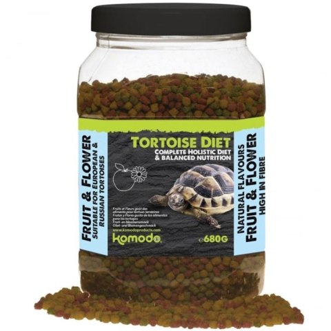 Komodo Tortoise Diet Fruit Flower 680g - pokarm dla żółwi Komodo