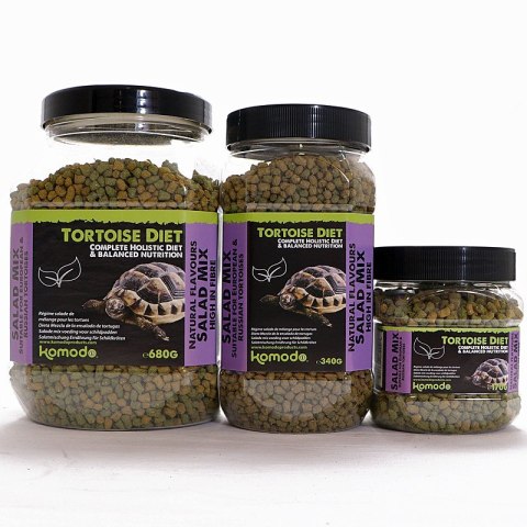 Komodo Tortoise Diet Salad Mix 170g - pokarm dla żółwi Komodo