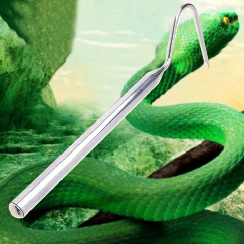 Repti-Zoo Stainless Snake Hook - metalowy hak na węże max 2kg Repti-Zoo