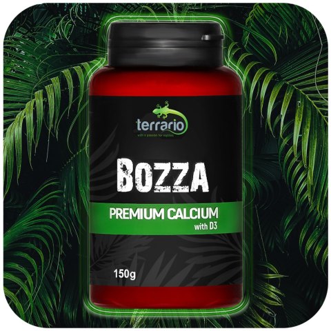 Terrario Bozza Calcium with D3 - wapno z witaminą D3 150g Terrario