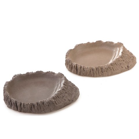 Terrario FoodWood M - miska na pokarm 14x12x2,5cm Terrario