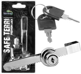Terrario Safe Terri 90 - zamek do drzwi przesuwnych 9cm Terrario