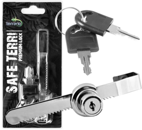 Terrario Safe Terri 90 - zamek do drzwi przesuwnych 9cm Terrario