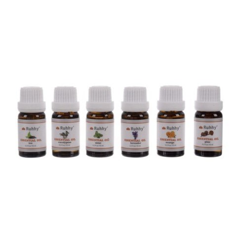 Olejki zapachowe - zestaw 6szt. 10ml Ruhhy 21939
