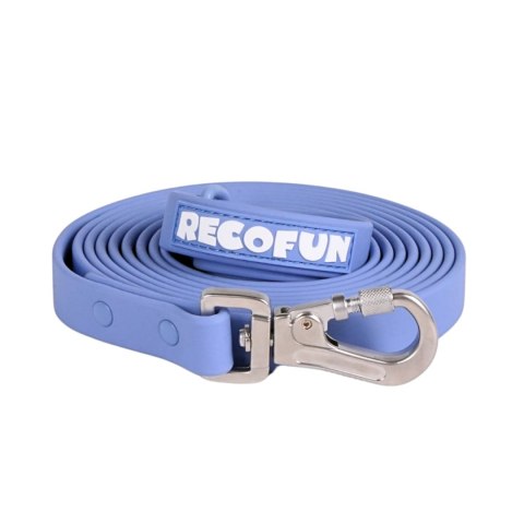 RecoFun Smycz treningowa z PVC niebieska Recofun