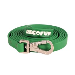 RecoFun Smycz treningowa z PVC zielona Recofun