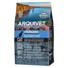 ARQUIVET CAT Sucha karma dla kotów sterylizowanych z białą rybą i tuńczykiem 1,5 kg