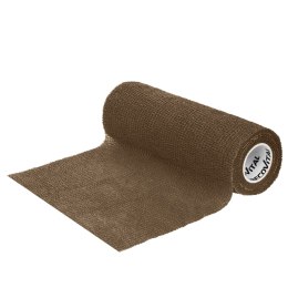 Bandaż kohezyjny 15 cm x 4,5m brązowy Recovital