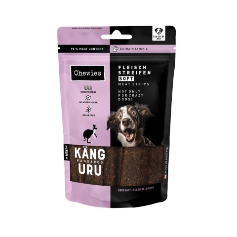 Chewies Paski 95% mięsne kangur Chewies