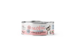 NAXOS CAT KITTEN - cielęcina i wieprzowina - puszka dla kociąt 85g