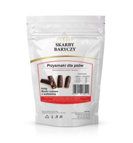 Skarby Baryczy rurki ryżowe z wołowiną 500g Skarby Baryczy