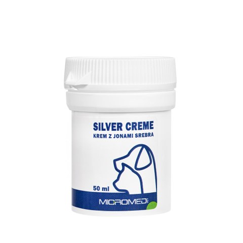 Vet Silver Creme, Krem z jonami srebra 50 ml Micromed