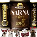 Kraina Radolin Sarna z dynią 400g 84% mięsa karma mokra dla alergików z nadwrażliwością pokarmową