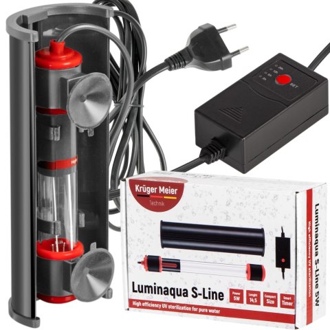 Kruger Meier Luminaqua S-Line 5W - sterylizator UV z programatorem czasowym Kruger Meier