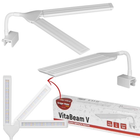Kruger Meier VitaBeam V - lampa LED 14W do akwarium 30l - 80l Kruger Meier