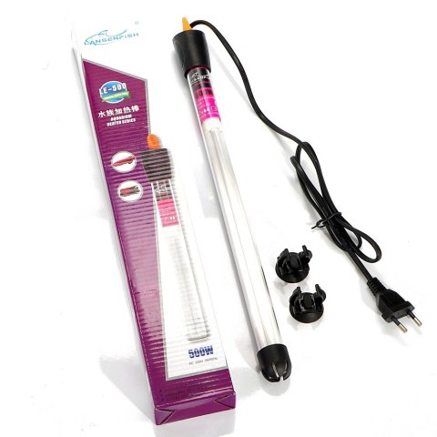 LansenFish LE Heater 500W - grzałka z termostatem do akwarium 450l - 750l Lansenfish