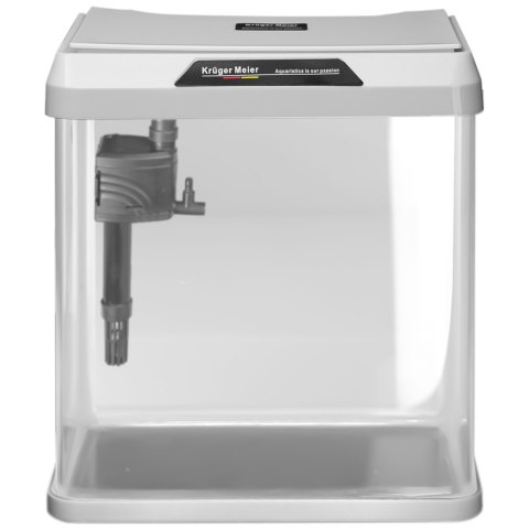 Kruger Meier Como Aquarium 16l - akwarium zestaw biały Kruger Meier