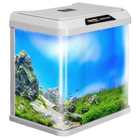 Kruger Meier Como Aquarium 7l - akwarium zestaw biały Kruger Meier