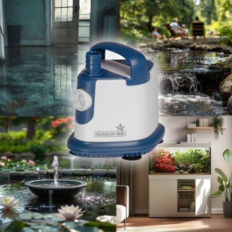 SunSun YGP 1000 - zestaw wąż i pompa wody niskiego zanurzenia 1000l/h SunSun