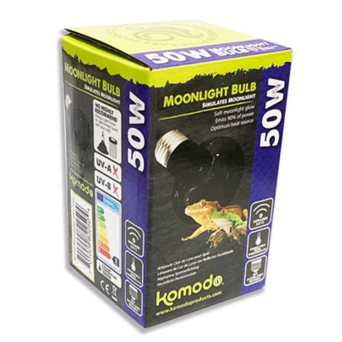 Komodo Moonlight 75W - nocna żarówka grzewcza Komodo