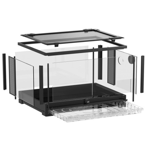 Repti-Zoo CRK0119 - terrarium 90x45x45 z wysuwanym podłożem Repti-Zoo