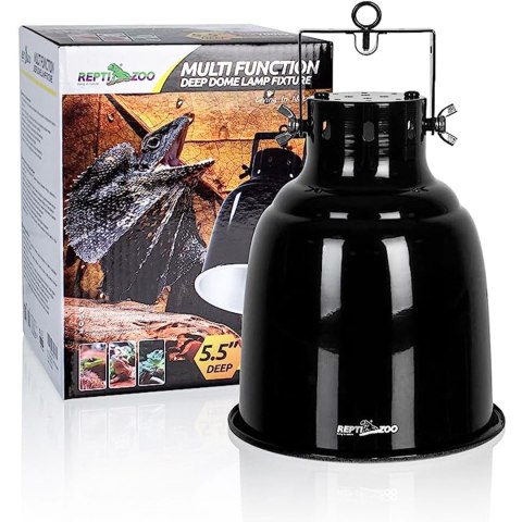 Repti-Zoo Multi Deep Dome - klosz i oprawka terrarystyczna Repti-Zoo