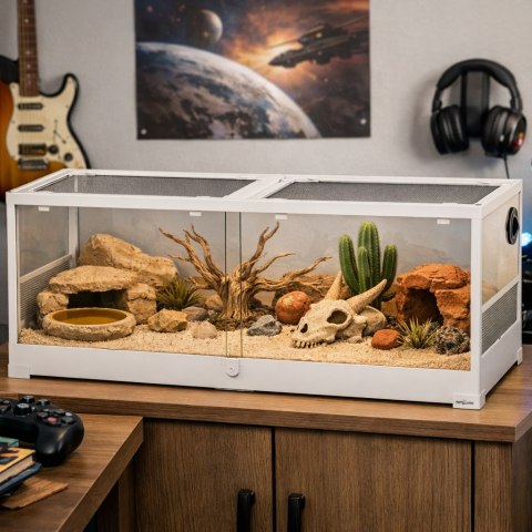 Repti-Zoo RK0222UW Terrarium szklane 120x45x45cm Repti-Zoo