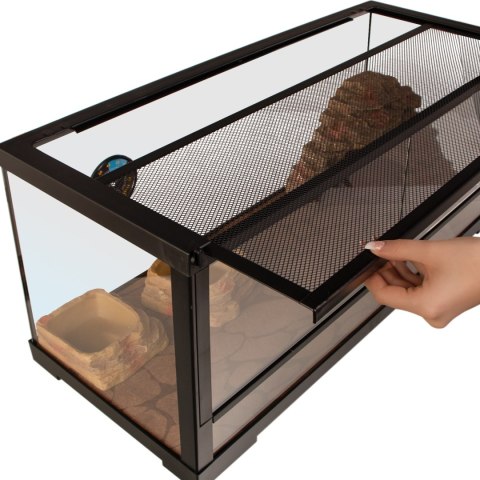 Resun ReptiSet Comfort DUO - zestaw terrarystyczny 75x30x30cm Resun
