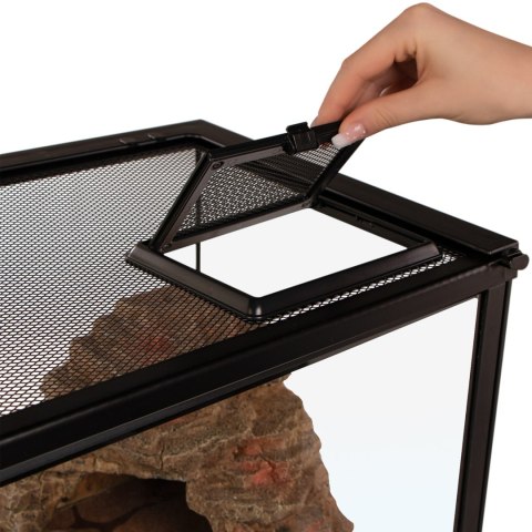 Resun ReptiSet Comfort DUO - zestaw terrarystyczny 75x30x30cm Resun
