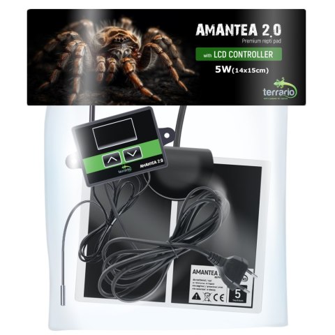 Terrario Amantea 2.0 5W - mata grzewcza z termostatem Terrario