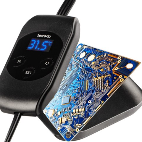 Terrario Amarillo 10W - mata grzewcza z termostatem LCD Terrario