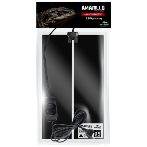 Terrario Amarillo 35W - mata grzewcza z termostatem LCD Terrario