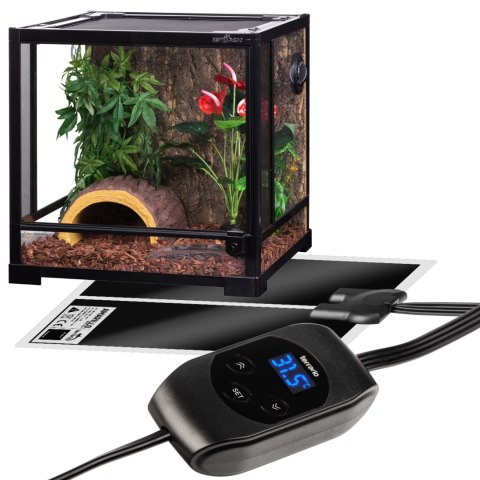 Terrario Amarillo 35W - mata grzewcza z termostatem LCD Terrario