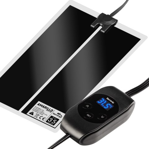 Terrario Amarillo 35W - mata grzewcza z termostatem LCD Terrario