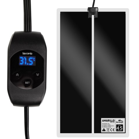 Terrario Amarillo 45W - mata grzewcza z termostatem LCD Terrario