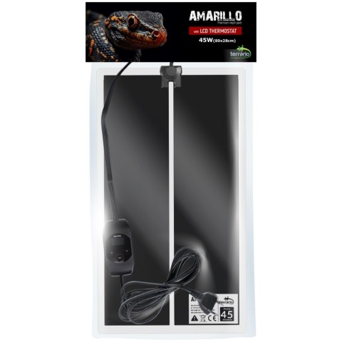 Terrario Amarillo 45W - mata grzewcza z termostatem LCD Terrario