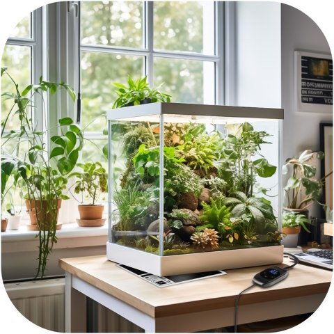 Terrario Amarillo 5W - mata grzewcza z termostatem LCD Terrario