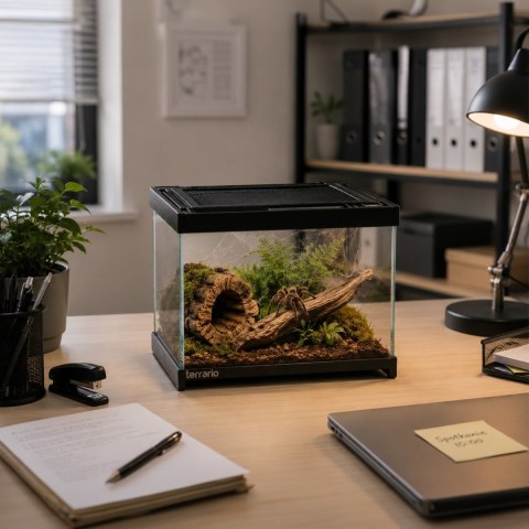 Terrario Frevo Clear Terrarium 20x20x17cm - terrarium szklane Terrario